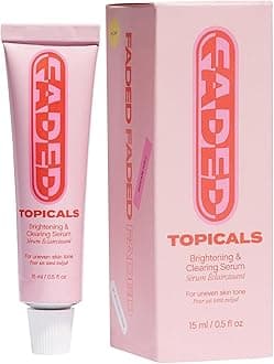 Topicals Mini Faded Serum for Dark Spots & Discoloration, Neutral, 15 ml (Pack of 1), 0.5 fl oz