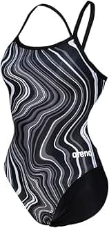 ArenaWomen's Women's Marbled Challenge Back Swimsuit Women's Swimsuit Challenge Back Marbled (Pack of 1)