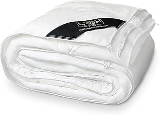 THE COTTON & SILK 100% Mulberry Filled Duvet Insert/Comforter/Blanket for All Seasons, from Luxury Bedding Brand Ultra Soft, Breathable, Naturally Body-Hugging (Queen Size)