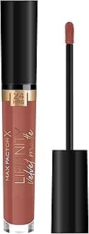 Max FactorLipfinity Velvet Matte Liquid Lipstick, 070 Vintage Blush, 3.5 ml