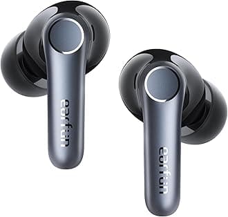Air Pro 4 Adaptive Hybrid Noise Cancelling Wireless Earbuds, Qualcomm Snapdragon Sound, aptX Lossless, 6 Microphones, LDAC Hi-Res Audio, 52 Hours Playtime, Bluetooth 5.4, In-Ear Detection