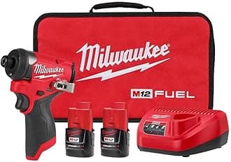 Milwaukee Electric - M12 Fuel. 1/4 HEX Impact Driver KIT