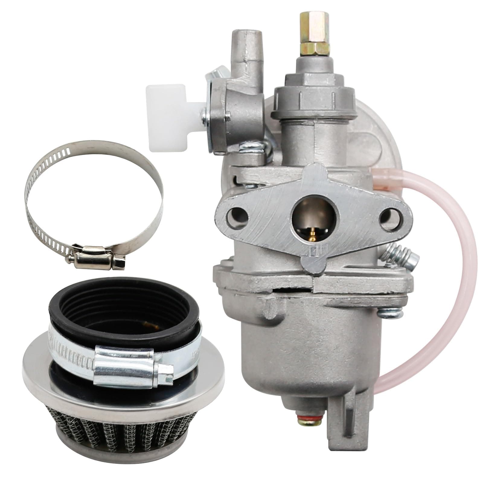 Air Filter Stack Carburetor Carb for 2 Stroke 47cc 49cc Mini ATV Quad Dirt Pocket Bike