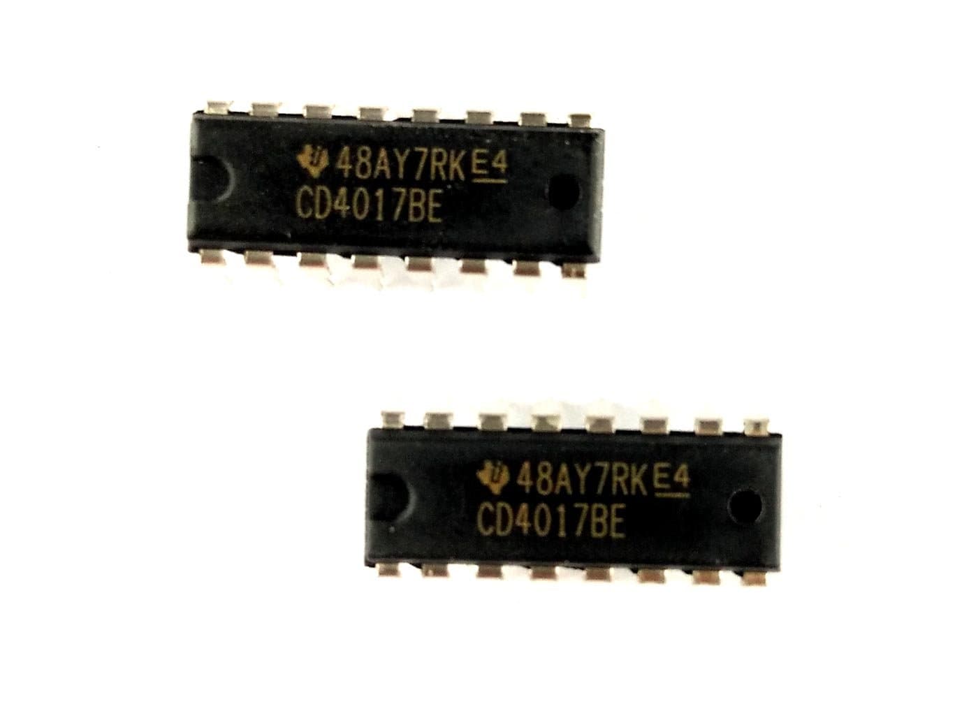Decade Counter 4017 IC - 2 Pcs