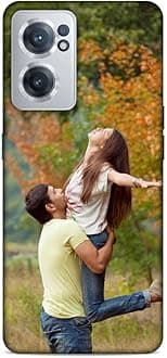 Polycarbonate Customised Mobile Back Case for Oneplus Nord CE 2 5G (Own Photo with Frame, Name, Text, Font, Color), 3D Printed Hard Mobile Back Cover for Oneplus Nord CE 2 5G, Multicolor