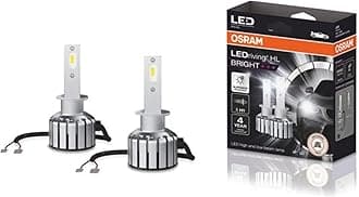 LEDriving® HL BRIGHT, ≜H1, LED High/Low Beam Lamps, Off-road only, non ECE, 300% more brightness, 6000K, Hanging Folding box (2 lamps)