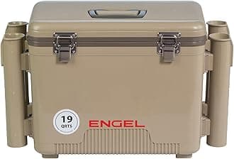 ENGEL 19qt Leak-Proof, Air Tight, Drybox Cooler and Small Hard Shell Lunchbox for Men and Women