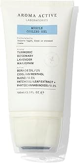 Muscle Cooling Gel 100ml - Cool Angry Muscles, Help Muscles Chill Out, Borage Oil, Shake Off Stiffness, Gym, Workout, Phytocannabinoids, Pain Relief, Plant Power, Menthol