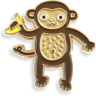 Night Owl Paper GoodsNight Owl Paper Goods Monkey Enamel Pin