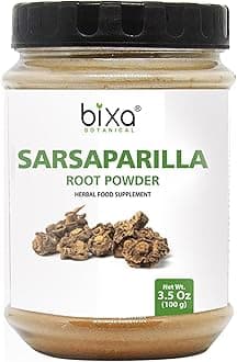 bixa BOTANICAL Sarsaparilla Root Powder (HEMIDESMUS INDICUS) - 100g(3.5 Oz) Pack of 1| Natural Blood Purifier & Cooling Agent |Anti Oxidant Herbal Supplement