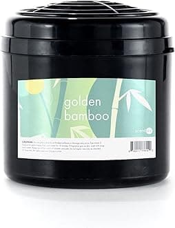 ScentAir Whisper Home Monthly Plug-in Refill, Fragrance Cartridge for Home and Office, Golden Bamboo