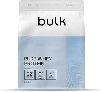 Bulk Pure Whey Protein Powder | Cinnamon Cereal Milk | 22g Protein and 5g BCAAs per Scoop | Whey Concentrate Shake | Low Sugar | Supports Muscle Growth and Repair | Smooth Mixing | Vegetarian | 500g