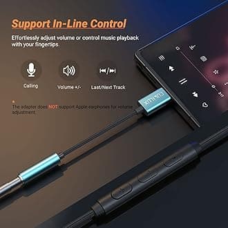 USB C Headphone Adapter [96KHz/24-bit DAC] Type C to 3.5mm Audio Dongle Compatible with Moto Razr 2025/2024, 25, Moto S50, Edge 70/60/50/40, Galaxy S25/S24, Pixel 10/9/8/7/6 Pro 9a/8a/7a/6a