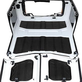 All-Season Thermal Insulation for Jeep Wrangler JL 2018-2025 Accessories Headliner Roof Heat Insulation, Hardtop Ceiling Liners 4 Door Headheater Pad