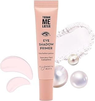 Elizabeth Mott Eyeshadow Primer - Thank Me Later - for Long-Lasting Power Grip - Eye Makeup Base to Control Oil & Prevent Creasing for All-Day - Eye Shadow Cream for Mature Skin - 10 g