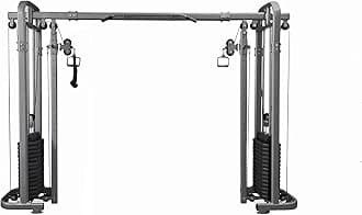 Fit4home 180kg Cable Crossover Machine With Pull Up Bar Large Swivel Pulley Wheels Home Gym Workout | TF-71502