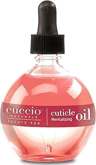 Cuccio Naturale Pomegranate & Fig Revitalizing Cuticle Oil, Lightweight Fast-Absorbing Hydrating Nail & Cuticle Conditioner, Cold-Pressed Oils + Vitamin E, 2.30 Fl Oz