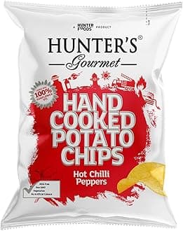 Hot Chilli Peppers Hand Cooked Potato Chips 125g