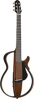 SLG200S NT Steel String Silent Guitar with Hard Gig Bag, Natural