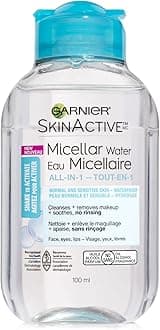 Garnier SkinActive Micellar Cleansing Water, For Waterproof Makeup, 3.4 Ounce
