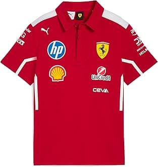 PUMAScuderia Ferrari F1 Team Polo 2025 - Red