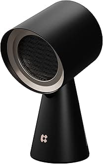 CIARRA CBPHB01 Mini Portable Range Hood Quiet Recirculation 120m³/h,2 Levels kicthen hood, Portable Hood for Home Kitchen, BBQ, Camping,Travel, Black