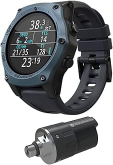 Teric Wrist Dive Computer with Transmitter - Blue