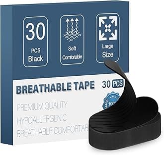 Premium Comfort Tape 30 Pcs - Breathable Comfortable, Gentle On Skin, Pain Free Removal