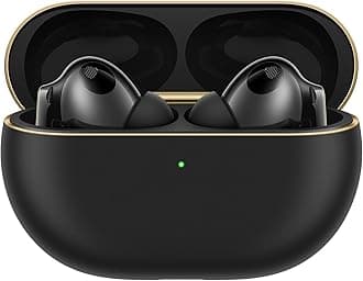 HUAWEIFreeBuds Pro 4，Dual-Driver True Sound，Stable&Clear Calls，Intelligent Dynamic ANC，Head Motion Controls，Compatible with iOS&Android，Lossless Sound Quality，AI Call-Noise-Cancellation，Black