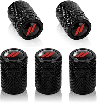 Car Tire Valve stem Covers Compatible with Challenger Charger Dart Durango Journey ram and More Tire Valve Stem Caps Metal Material Fashion Sports Car Decoration
