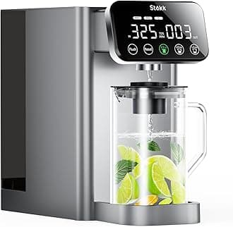 Stokk E1 Reverse Osmosis Water Filter Countertop, 5 Stage RO Water Filter System, NSF/ANSI 58 Certified, Reduces PFAS Chlorine Bad Taste, Portable No Installation Water Purifier for Home Office