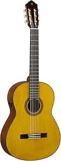 Yamaha CG-TA Nylon String Transacoustic Guitar with Chorus and Reverb Classical Vintage Tint