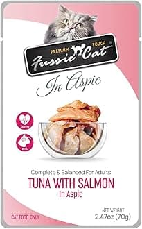 Fussie cat Premium Tuna w/Salmon in Aspic