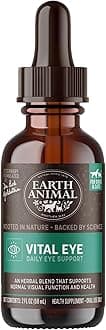 Earth Animal Apothecary Liquid Supplement - Vital Eye Herbal Remedies for Dogs & Cats - 2 fl oz
