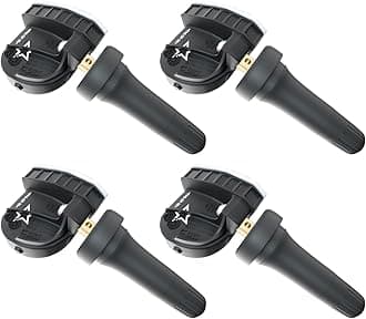 Marsflex TPMS Sensor, 13598772 for GM 315Mhz, Tire Pressure Monitoring Sensor Compatible with Buick Chevy Cadillac GMC, Tire Pressure Sensor Replacement 13586335,13598771 4 PackClimatePartner certified