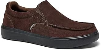 Men's Orthopedic Slip-On Loafers Walking Shoes: Casual Arch Support Loafers for Plantar Fasciitis, Comfortable Orthotic Dress Shoes for Foot and Heel Pain Relief