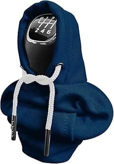 Kutyun Gear Shift Hoodie, Universal Car Shift Knob Cover, Automotive Interior Cute Gadgets, Car Accessories and Decorations Mini Hoodie for Car Shifter