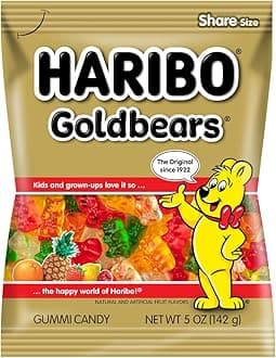 Goldbears Share Size, 4.94 Oz 140 G - Blue-Raspberry