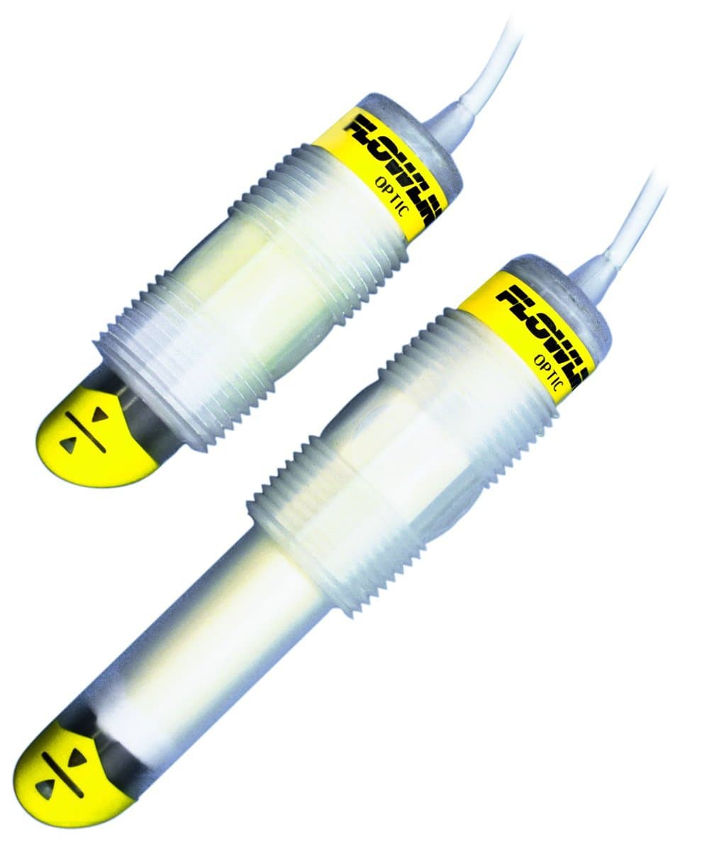 Flowline LO10-1325 Polypropylene Switch-Tek Optic Leak Detection Switch, Short, 19.05mm NPT