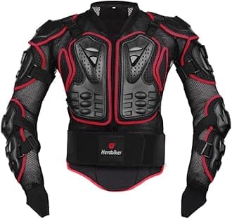 HEROBIKERMotorcycle Full Body Armor Jacket spine chest protection gear Motocross Motos Protector Motorcycle Jacket 2 Styles