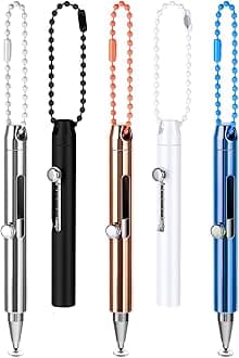 Mabor 5Pcs Touch Screen Pen Mini Tablet Stylus Pens with Keychain Portable Precision Capacitive Stylus Pen for Android Mobile Phones Laptop Accessories Touchscreen