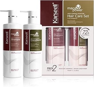 Collagen Hair Treatment Repair Conditioning, Shampoo and Conditioner Set for Dry Damaged Hair All Hair Types 16.9floz + 16.9floz