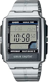 Men Digital Watch Wave Ceptor