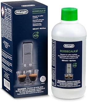 DeLonghi EcoDecalk Natural Descaler For Coffee Machines, 500 ml - 16.9fl.oz.