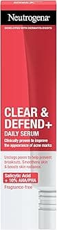 Clear & Defend+ Daily Serum (1x 30ml), Refining and Clearing Face Serum with Salicylic Acid, AHA/PHA, Daily-Use Oil-Free Serum for Spot-Prone Skin to Help Defend Against Breakouts