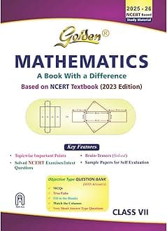 Golden Mathematics: With Sample Papers Class 7