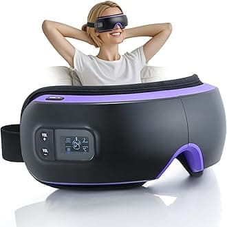 OSITO Eye Massager with Heat, FSA Eligible/HSA Eligible Compression,Eye Massage for Headache Relief and Improve Sleep, Birthday Gifts for Women Men Mom Dad