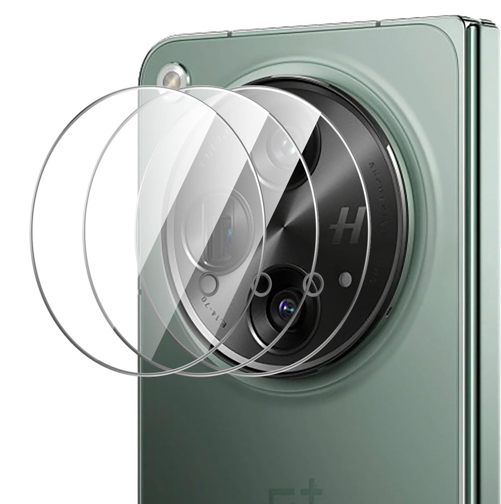 GIOPUEYCamera Lens Protector Compatible with OnePlus Open/Open Apex, [3 Pack] 3D Tempered Glass, Anti-Scratch, Camera Protector for OnePlus Open/Open Apex