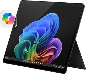 Surface Pro 2-in-1 Laptop/Tablet (2024), Windows 11 Copilot+ PC, 13" Touchscreen OLED Display, Snapdragon X Elite (12 Core), 16GB RAM, 256GB Storage, Black, Amazon Exclusive