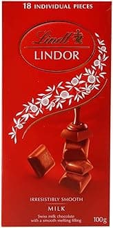 Lindt Lindor Swiss Milk Chocolate, 100 g